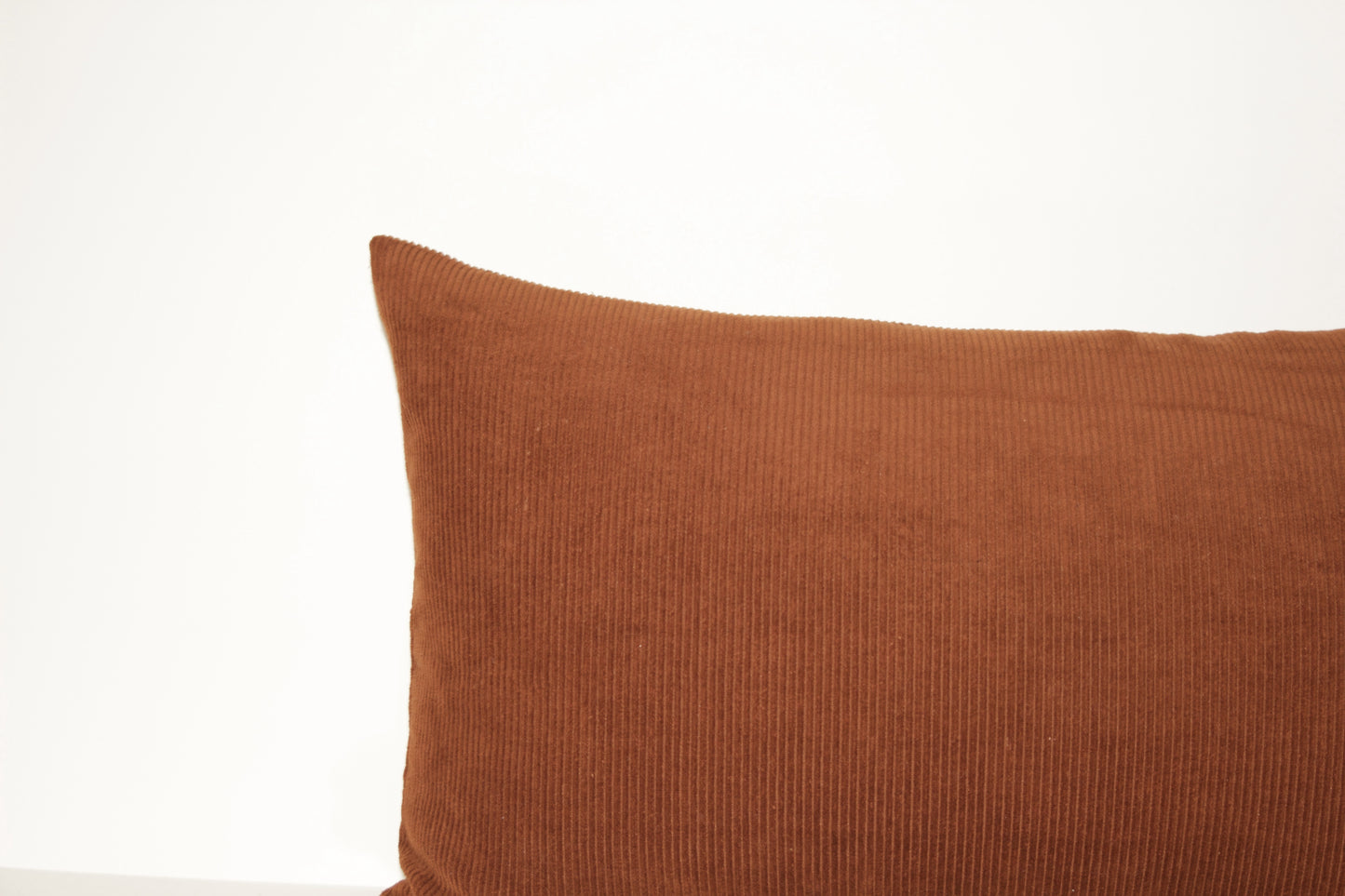 Rust Corduroy Cushion Cover