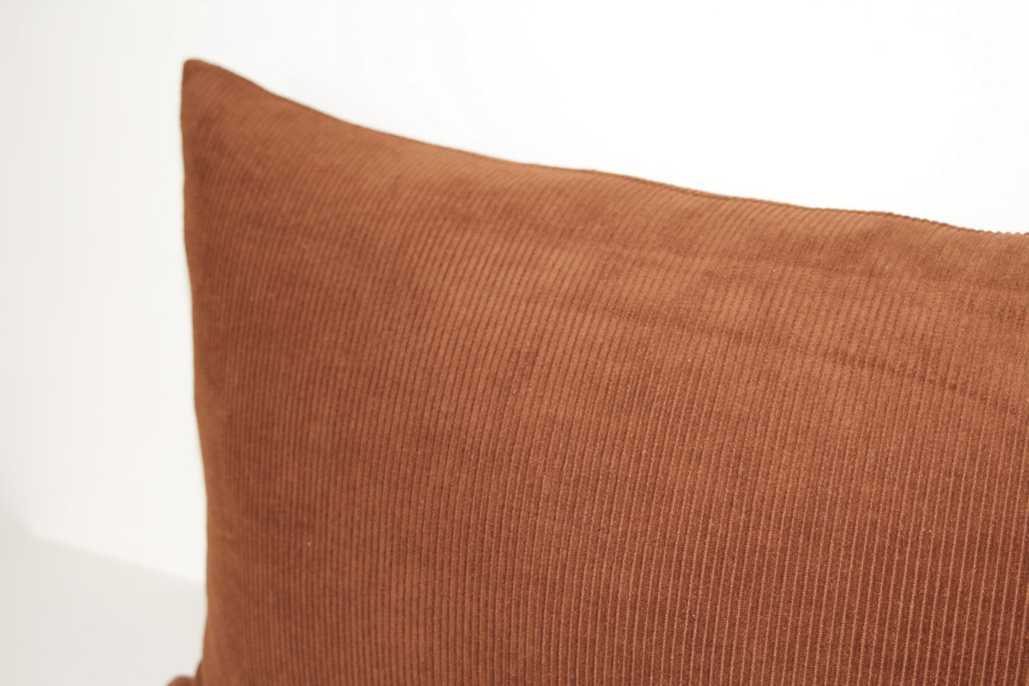 Rust Corduroy Cushion Cover