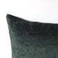 Emerald Stone Velvet Cushion Cover