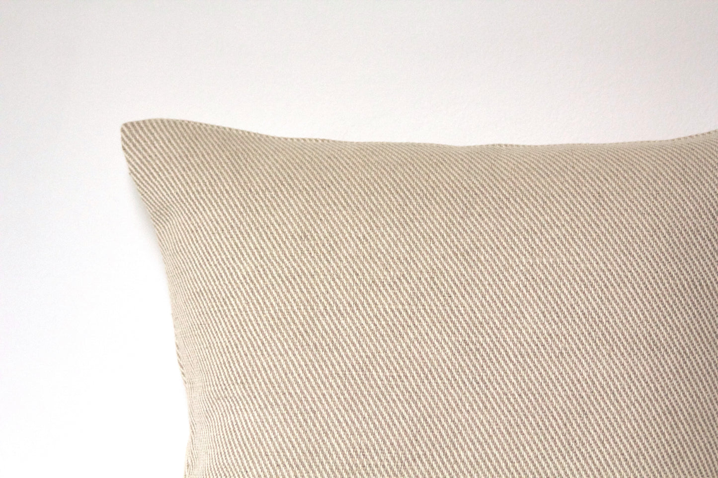 Natural Stripe Cushion Cover