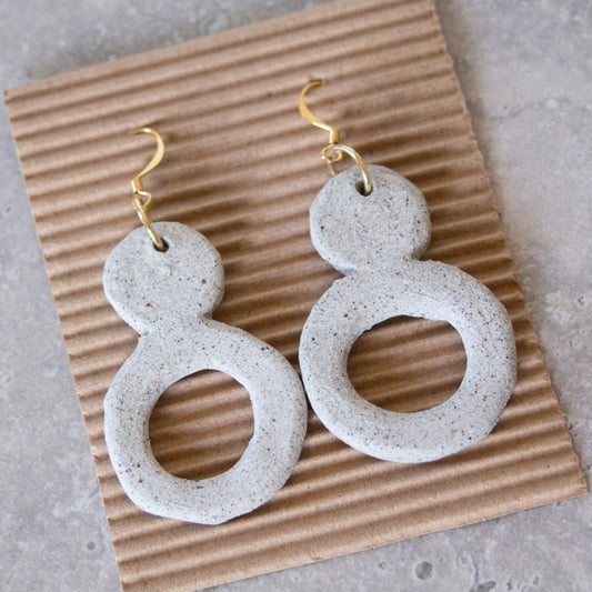 Nurture Grey Earrings