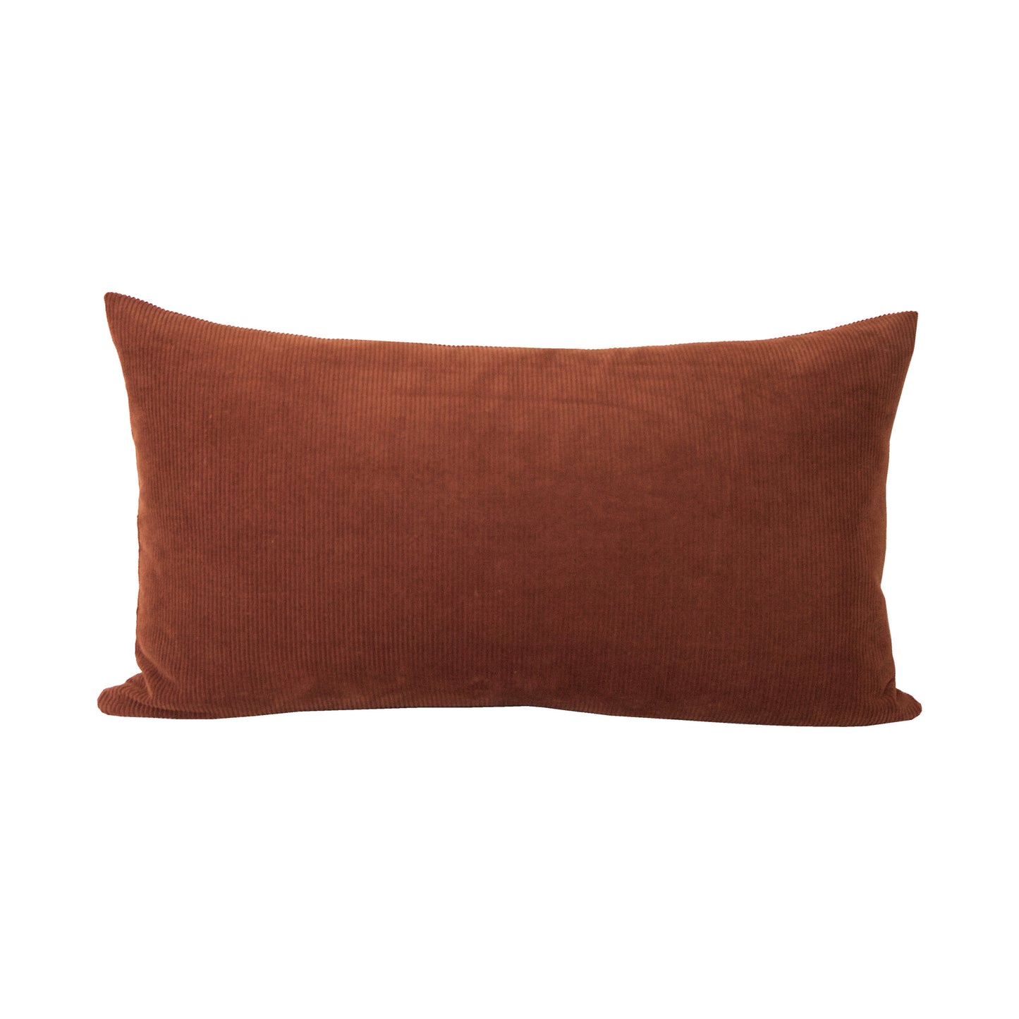 Rust Corduroy Cushion Cover